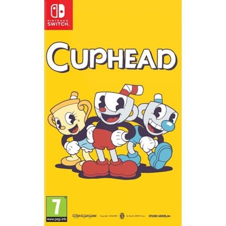 Cuphead Fysisk Utgåva Switch-spel
