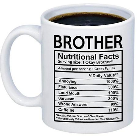 Far kop hvid 11oz - Fars dag gaver - Keramisk kaffekop til fædre