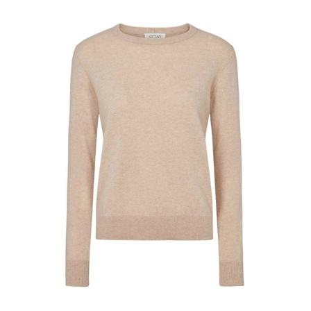 O'tay, Round-neck Knitwear Beige, Dames, Maat:M