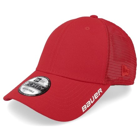 Bauer - Red - trucker - Cap - Team 9FORTY Cap Red Trucker - Hatstore