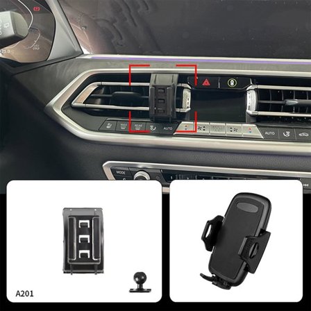 Mobilholder BMW X5 2019-2022 / BMW X6 2020-2022 / BMW X7 G05 / G06 / G07