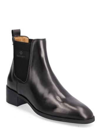 Dellar Chelsea Boot Shoes Boots Ankle Boots Ankle Boot - Heel Svart GANT