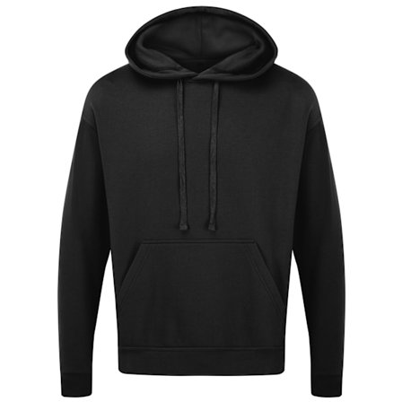 Ultimate Everyday Apparel Unisex Vuxen Hoodie 5XL Svart