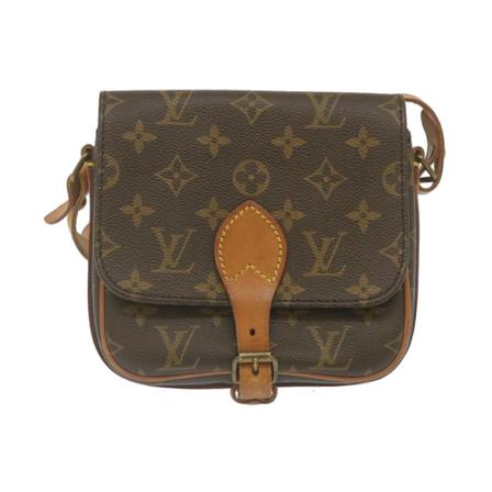 Louis Vuitton Vintage, Pre-owned Cartouchiere Bruin, Dames, Maat:ONE Size