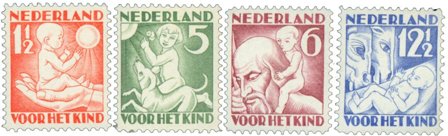 Holland 1930 - NVPH 232-235 - Ubrugt