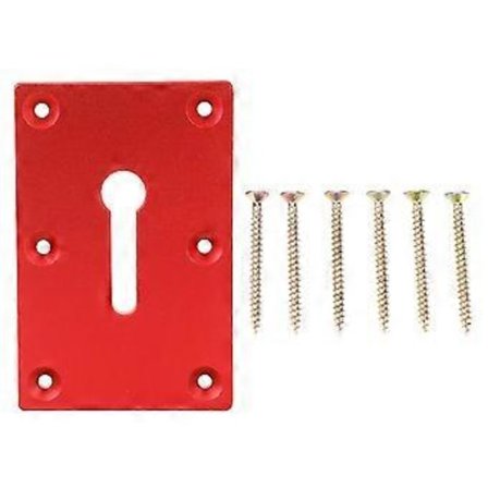 Trelastarbeidsbord Feste Låsetang Montert Plate Fikseringsverktøy Rød
