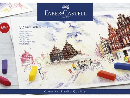 Faber-Castell Torrpastellkrita Soft 72/fp - Lyreco - Skola och förskola - Bild och form - Kritor