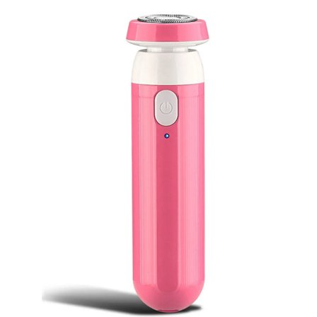 Oppladbar Bærbar Elektrisk Barbermaskin USB-Lading Hårfjerning LED-Indikator Mini Rotary Barberhøvel Rask Motor Gave til Kvinner Menn