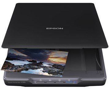 Epson-Perfection V39II scaner A4-Foto- og dokumentskanner med integrert holder-Printing & scanning-Skannere