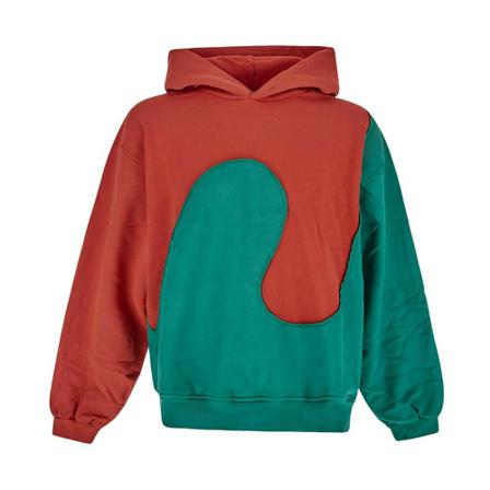 ERL Hoodies , Groen , unisex , Maat: M