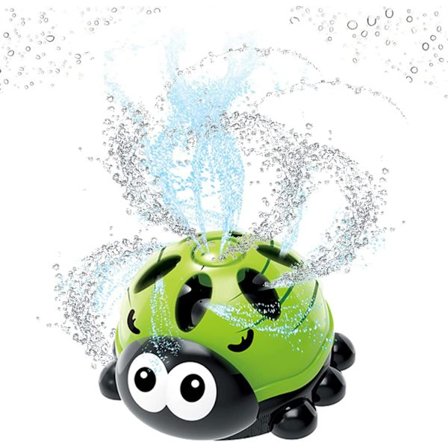 Sprinkler legetøj mariehøne (grøn) til børns udendørs vandleg