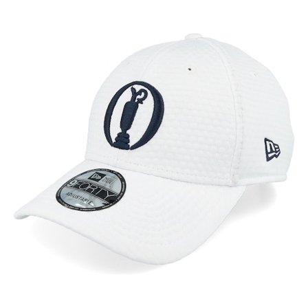New Era - Weiss Adjustable Cap - The Open Maxweave Mesh 9FORTY White Adjustable @ Hatstore