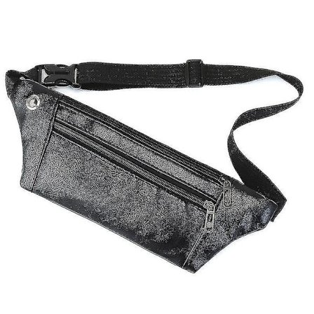 PU Lær Retro Midje Messenger Bryst Sports Belteveske