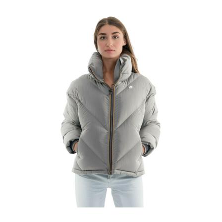 K-Way, Winter Jackets Grijs, Dames, Maat:S