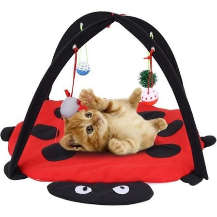 Katte Lege Måtte - Ikke specificeret - Foldbar - Interaktiv - Komfortabel - Til Killinger