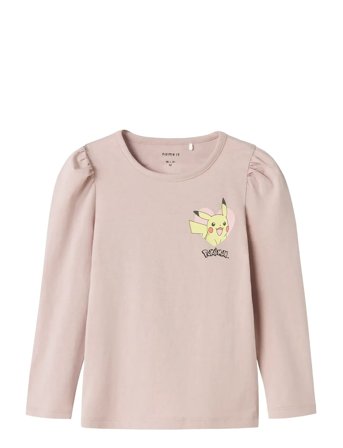 name it Nmfjyra Pokemon Ls Top Sky - Pink - 92