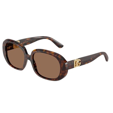 Dolce & Gabbana -Aurinkolasit - Brown Oval - Dolce & Gabbana DG4476 502/73 5617