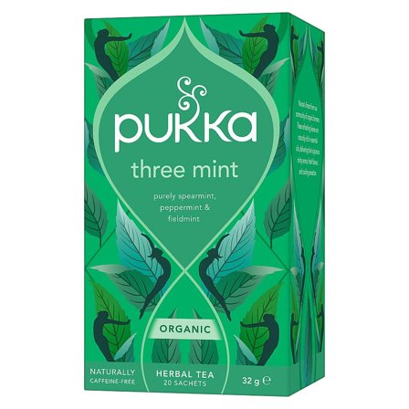 Pukka Three Mint te Ø 20 breve, Helse & Madvarer, Te, Øvrig Te