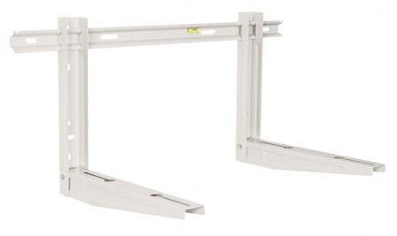 2 Emme Clima Veggkonsoll m/skinne og vater - 120kg/premont.