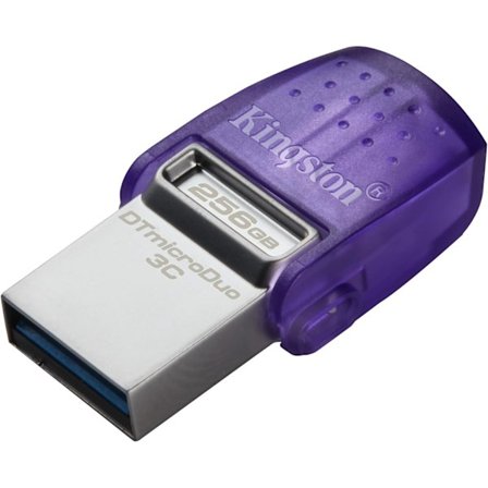 Kingston DataTraveler microDuo 3C USB-minne 256GB USB Gen 3 Type-C och Type-A - DTDUO3CG3/256GB