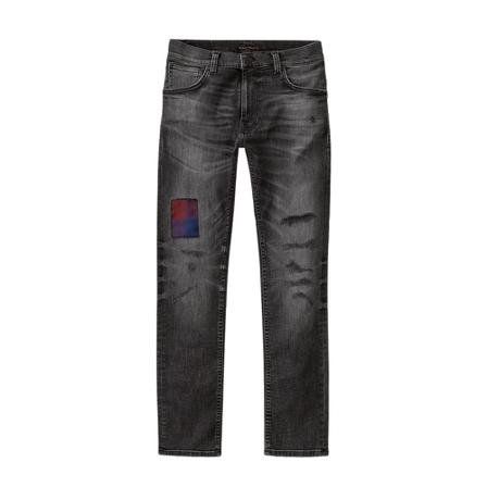 Nudie Jeans - Straight - Svart - Herr - Storlek: W34, Herr, Storlek: W34