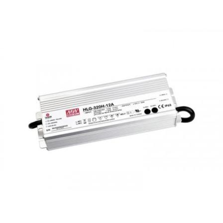 Mean Well Hlg-320h-24b, Lighting, Inomhus, 90-305 V, 47/63 H...