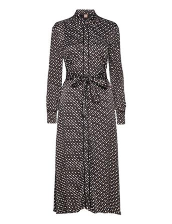 Davivio1 Dresses Shirt Dresses Multi/mönstrad BOSS