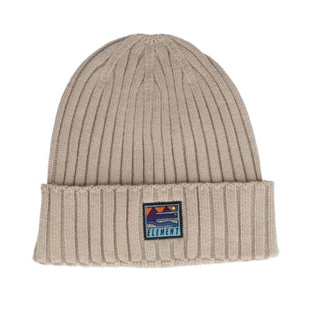 Element - Beige cuff Mütze - Trekka Beanie Oxford Tan Cuff @ Hatstore