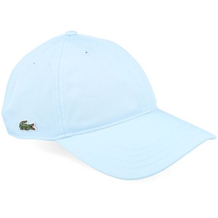 Lacoste - Blå unconstructed Keps - Casquette Rill Light Blue Dad Cap @ Hatstore