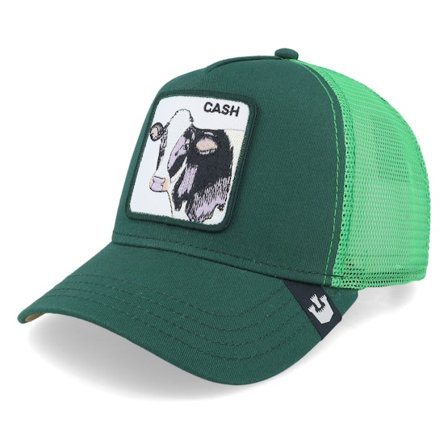 Goorin Bros. - Groen trucker Cap - The Cash Cow Green Trucker @ Hatstore
