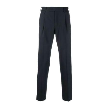 PT Torino, Undici 1 Pleat Pants Blauw, Heren, Maat:3XL