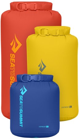 Sea to Summit Eco Lightweight Drybag kuivapussisarja, 3 kpl, 3-5-8L