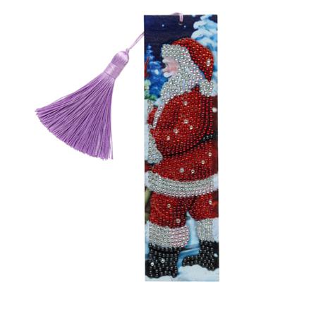 5d Diy Christmas Handmade Art Diamond Painting Bookmark