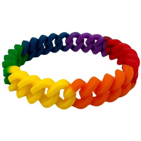 2-pak tennisalbuebånd, silikone tennisarmbånd MultiColor