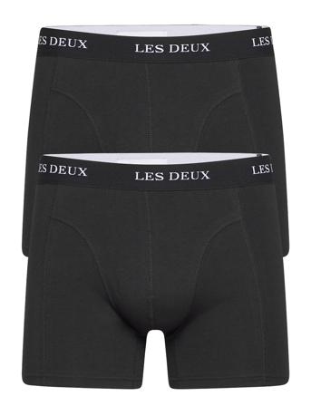 Warren 2-Pack Boxers Boxerkalsonger Svart Les Deux