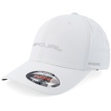 Rip Curl - Gris flexfit Casquette - Vaporcool Aerotech Cap Chrome Flexfit @ Hatstore