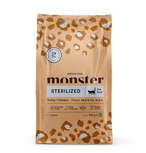 Monster Katt, Grain Free Sterilized Turkey/Chicken