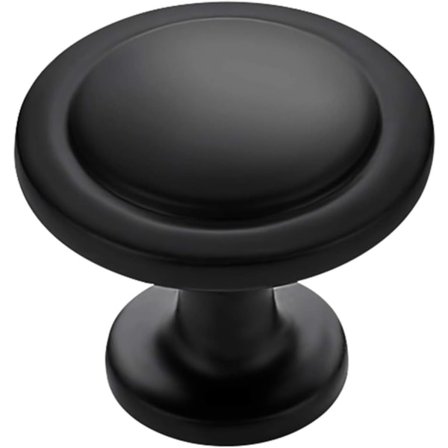 IC 10-pack 1-1/4 tum Köksknoppar Lådknappar Byråknoppar Mattsvarta Zinkknoppar Låda Drar Dörrknoppar Byrå Lådhandtag Knoppar