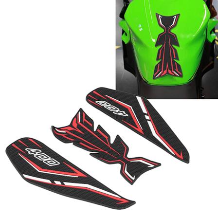 Moottoripy r n polttoaines ili n tarrapehmuste suoja koriste sopii KAWASAKI NINJA 250 / 400 / Z400