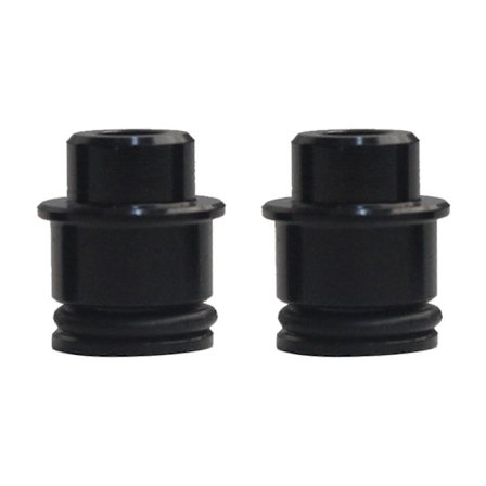 2 STK 12/15mm Til 9mm Gennemgående Aksel Quick Release/QR Nav Konverteringsadapter Kit Ny LGL