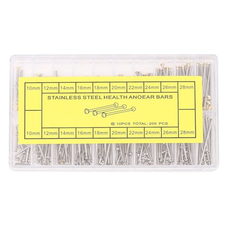 1 Æske Ur Reparationsværktøjsæt Urrem Skruer Sortiment Rør Friktionsstift Spænder Remme Bra