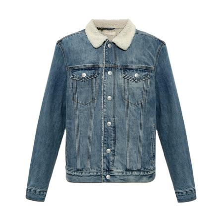 Allsaints - Jeansjackor - Blå - Herr - Storlek: Xl, Herr, Storlek: XL