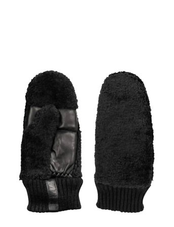 DAY ET Day Teddy Mittens - Black - 6.5