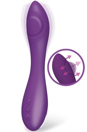Action G-Spot Flap Pulsation Vibrator G-punktsvibrator - Blushme.se