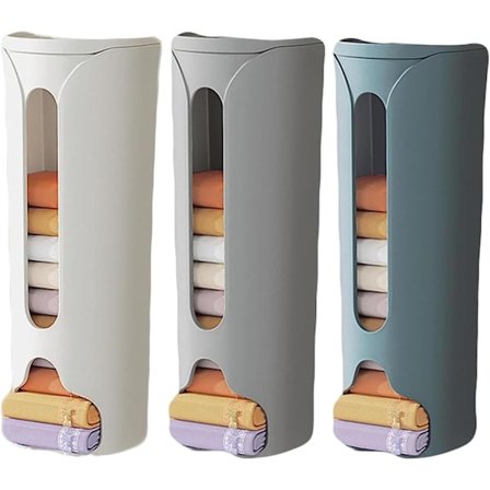 3 stk Veggmontert Oppbevaringsboks Sokker Truser Undertøy Oppbevaringsorganisator Multifunksjonell Slagfri Undertøy Oppbevaringsboks