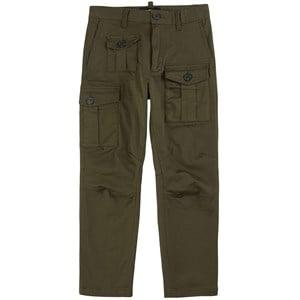 Kids - Dsquared2 Khaki Cargo Trousers - Bottoms - 8 years - Green