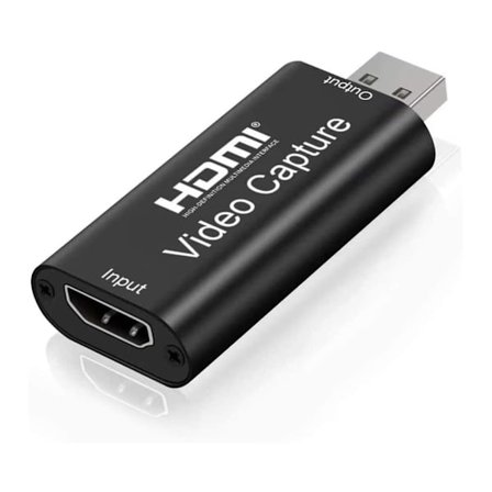 Ljud- och videokort för inspelning, 1080p Hdmi till Usb-adapter, bärbar Plug & Play-inspelningskort