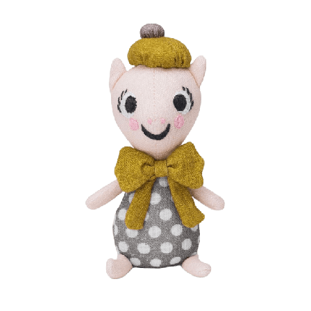 Littlephant Mini Linnedocka Petite The Pig Dockor & figurer Rosa