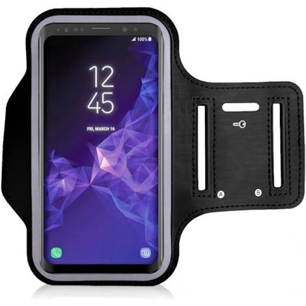 KP Technology Armband för Samsung Galaxy S9 Plus - Galaxy S9 Plus för löpning, cykling, vandring, kanot, promenader, ridning och mer