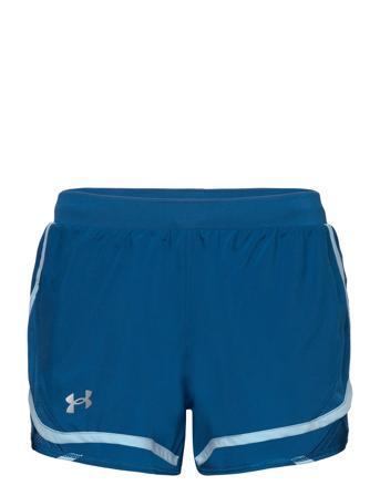 Ua Fly By 2.0 Short Shorts Sport Shorts Blå Under Armour*Betinget Tilbud